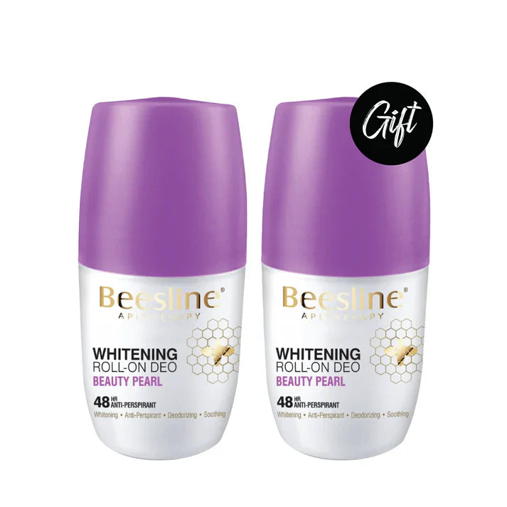 BEESLINE  Buy 1 Get 1: Beesline Whitening Roll-On Deodorant - Beauty Pearl