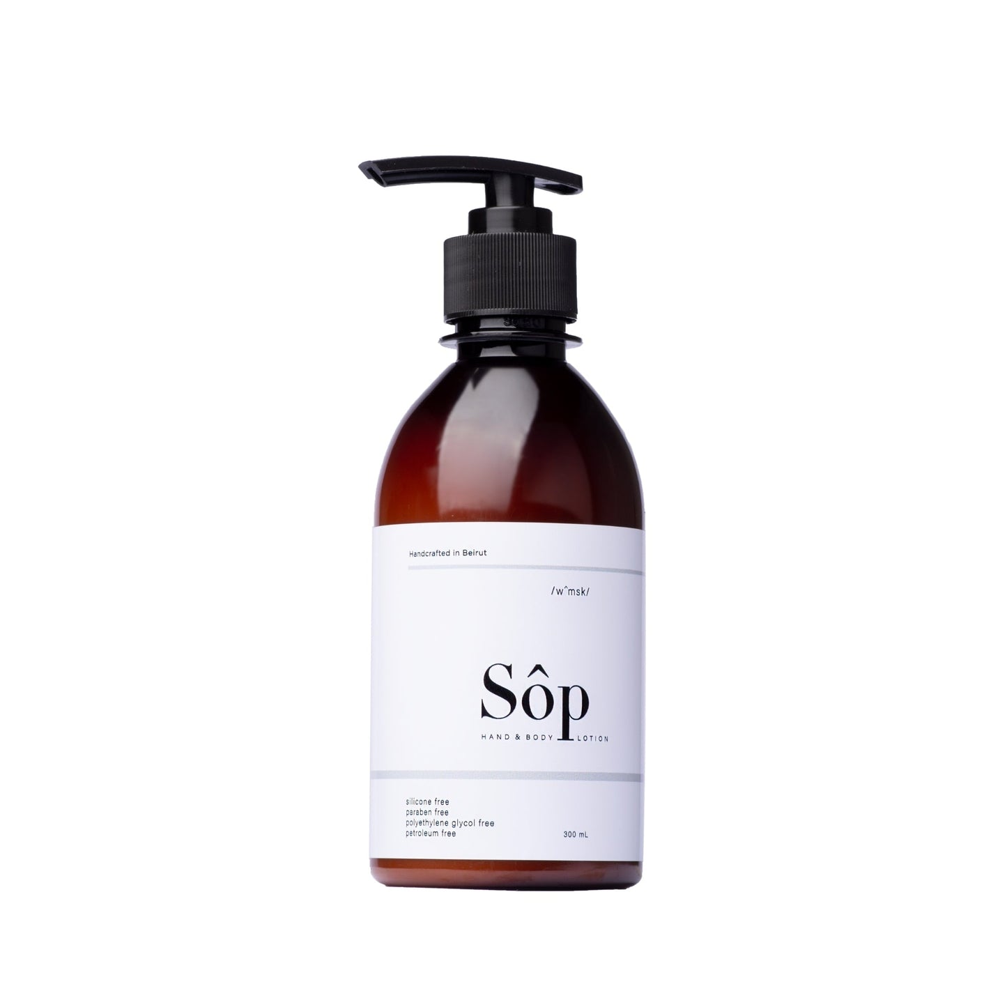 Sôp Natural Hand & Body Lotion White Musk - Medaid International