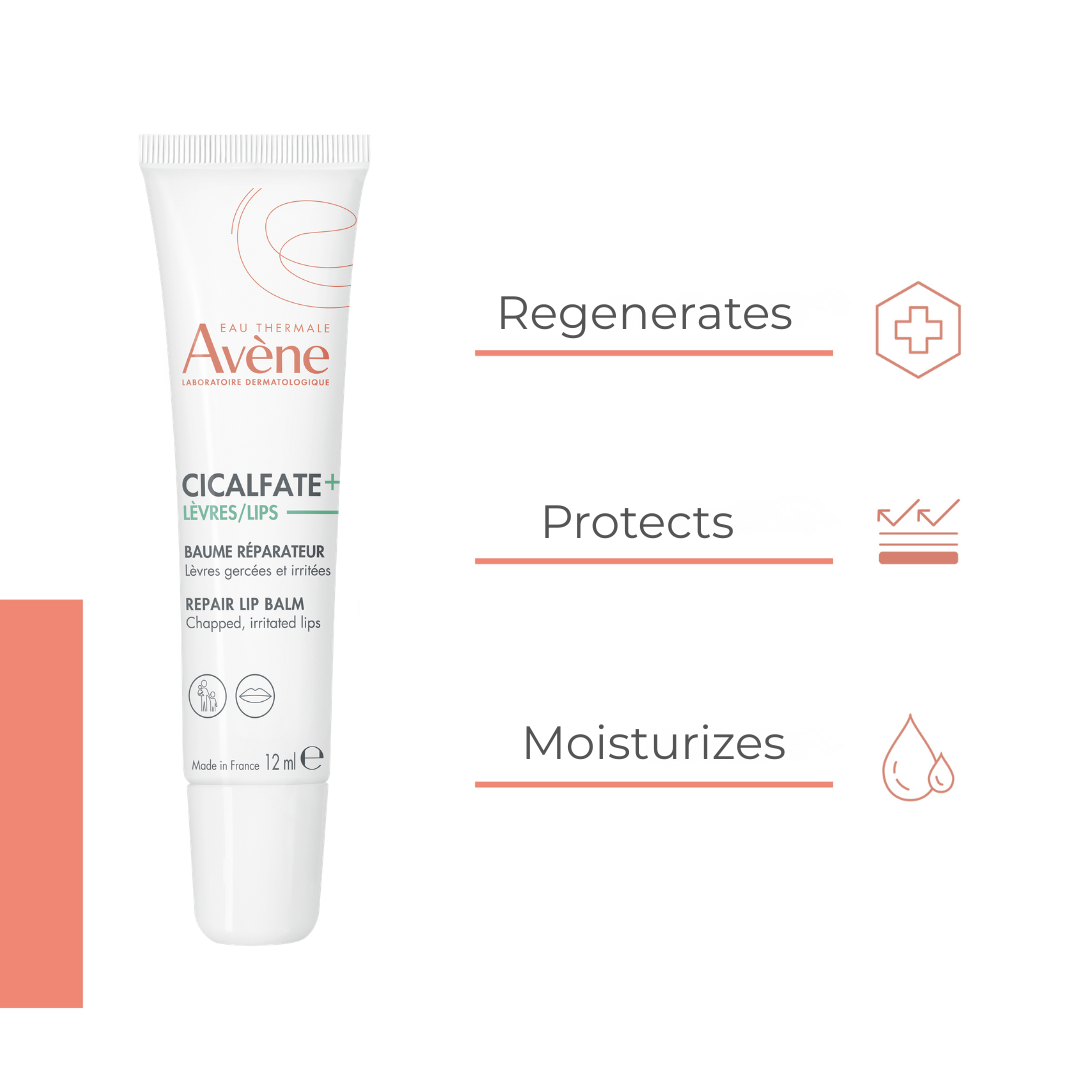 Avène Cicalfate For Chapped And Irritated Lips Lip Repair Balm