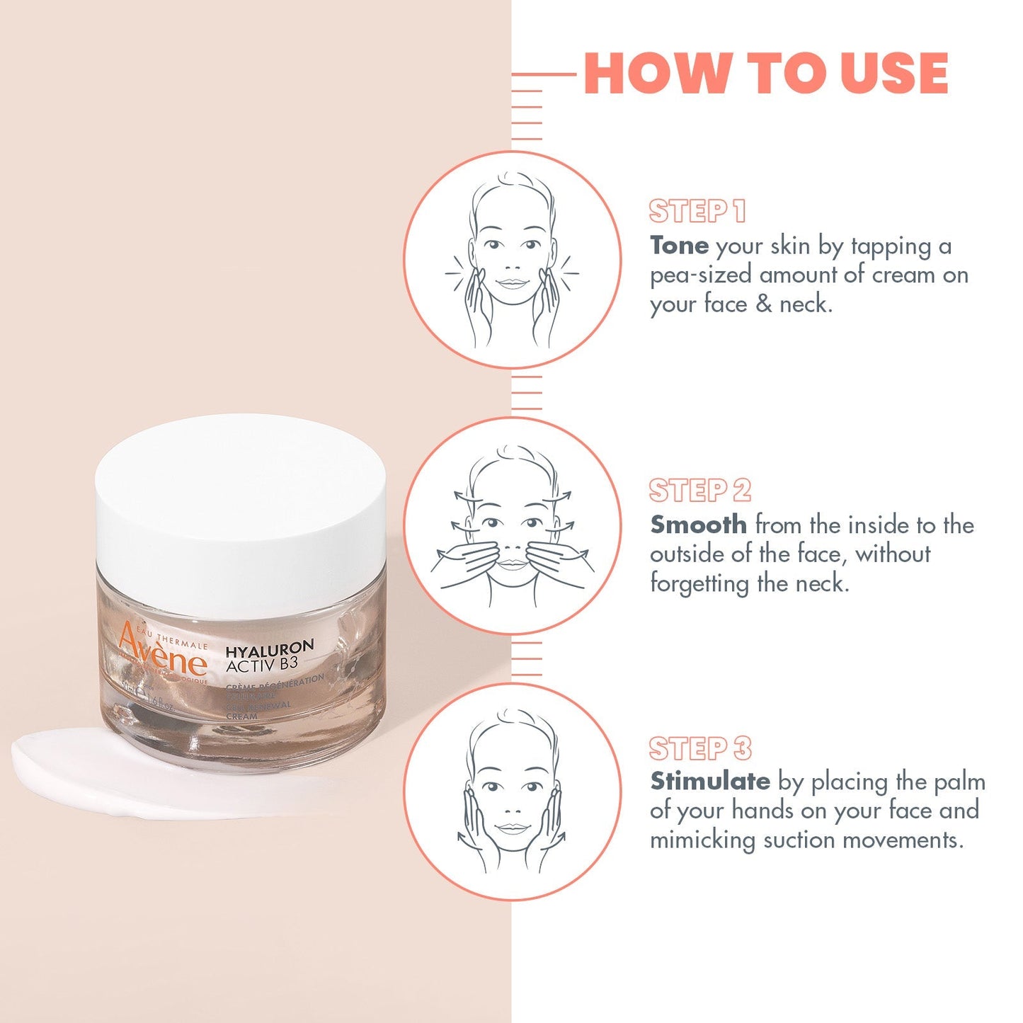 Avène Hyaluron Activ B3 Renewal Firming Aqua Cream-In-Gel 50 ML