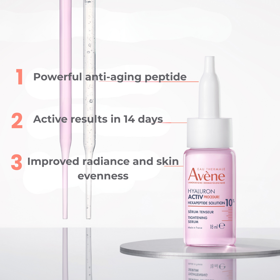 Avène Hyaluron Activ Procedure 10% Hexapeptide Solution For Wrinkles & Firmness Anti-Aging Lifting Serum