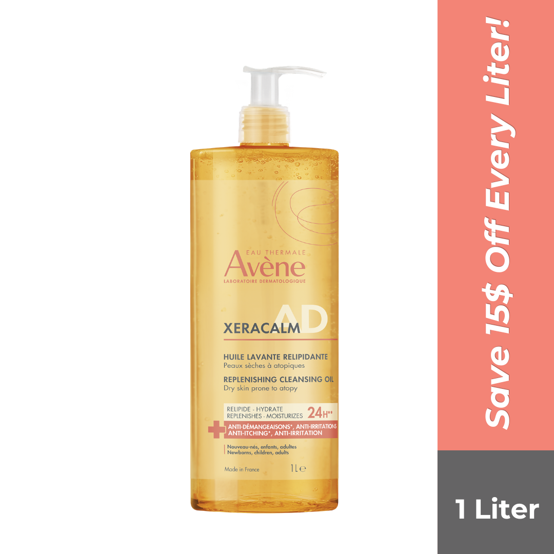 Avène Xeracalm AD For Dry Skin Lipid-Replenishing Cleansing Oil