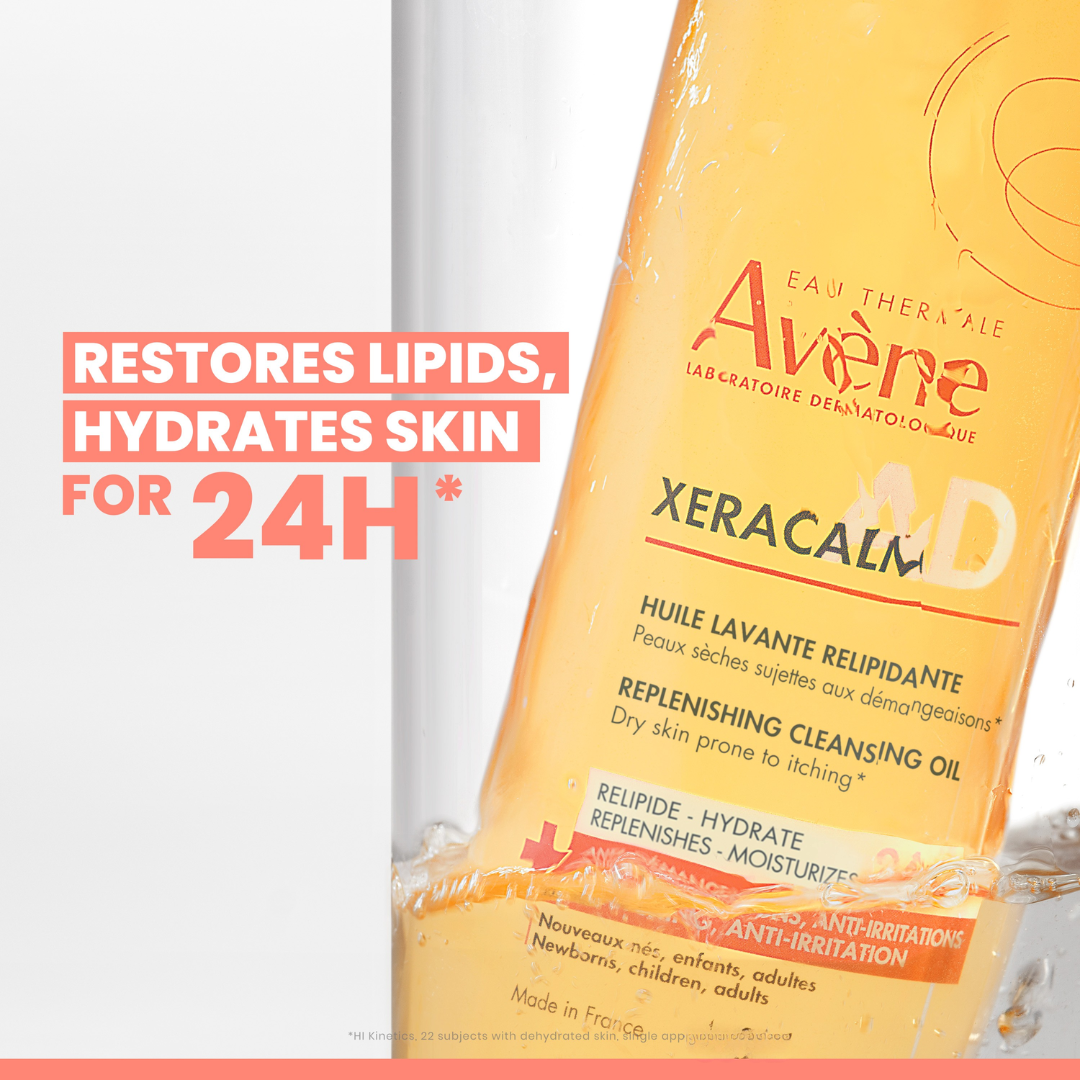 Avène Xeracalm AD For Dry Skin Lipid-Replenishing Cleansing Oil