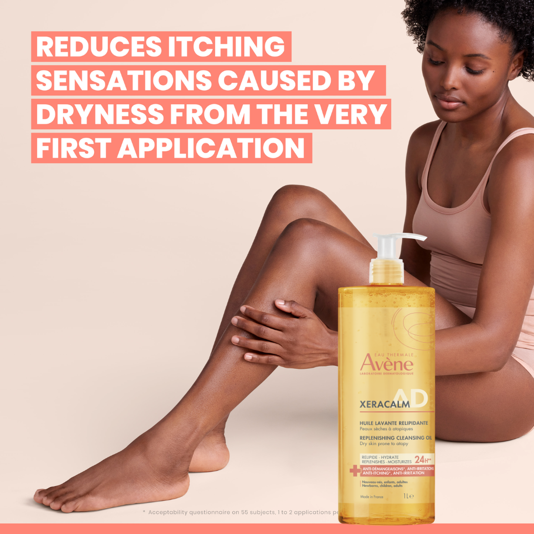 Avène Xeracalm AD For Dry Skin Lipid-Replenishing Cleansing Oil