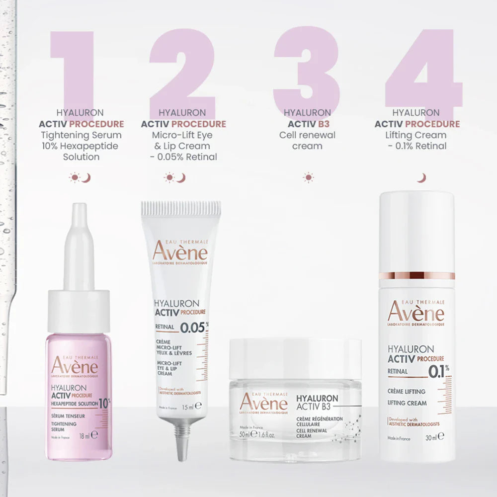 Hyaluron Activ Procedure Firming Serum l 10% Hexapeptide Solution