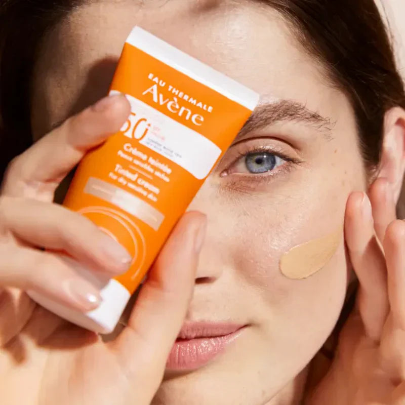 Avene Sun Care Tinted Fluid Spf 50+ Normal to Combination Skin