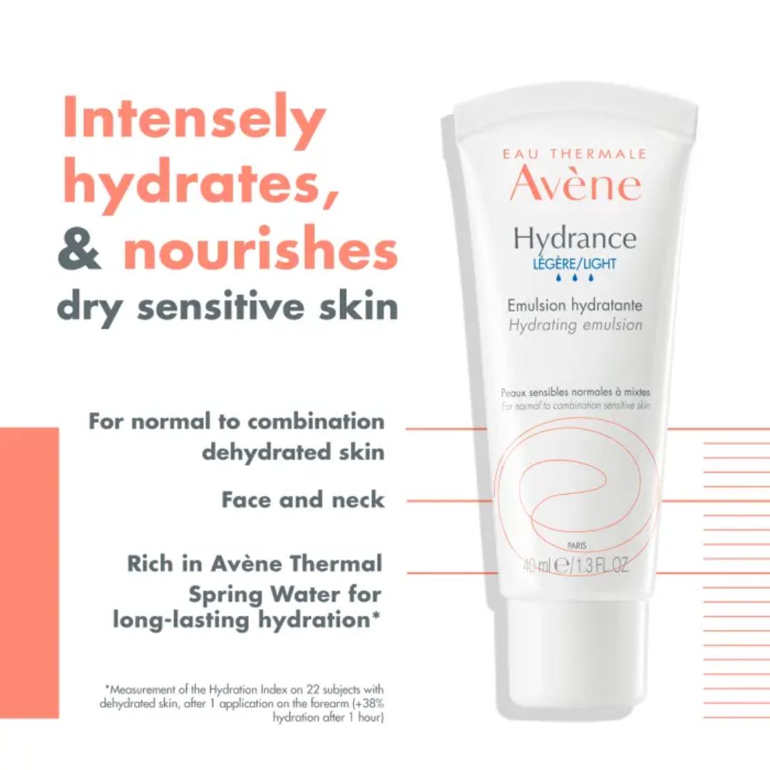 Avène Hydrance Optimale Light Hydrating Emulsion 40ml - Medaid International