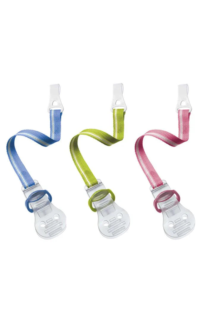 Avent - Soother Clip - Pink,Blue,Green