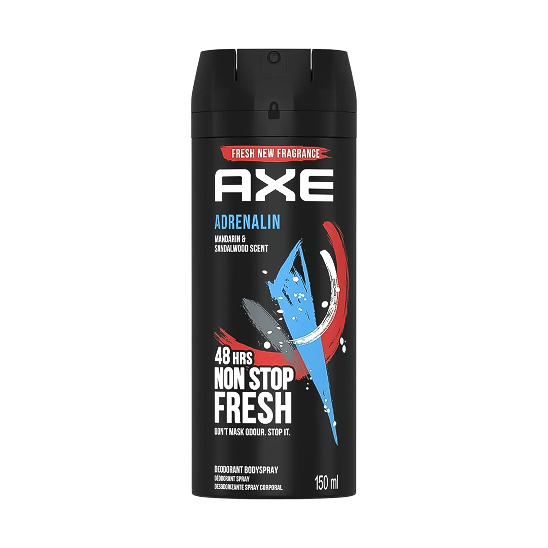 Axe Adrenalin 48h Deodorant Spray Pour Homme - 150ml - Medaid International
