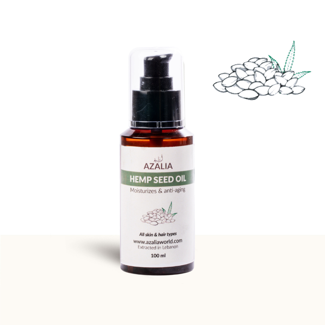 Azalia Hemp Seed Oil 100ml - Unscented