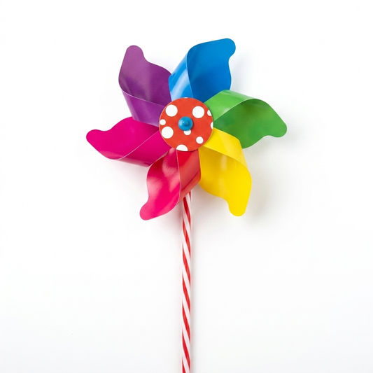 SD Colorful Plastic Rainbow Pinwheel Windmill Toy | SD In Lebanon