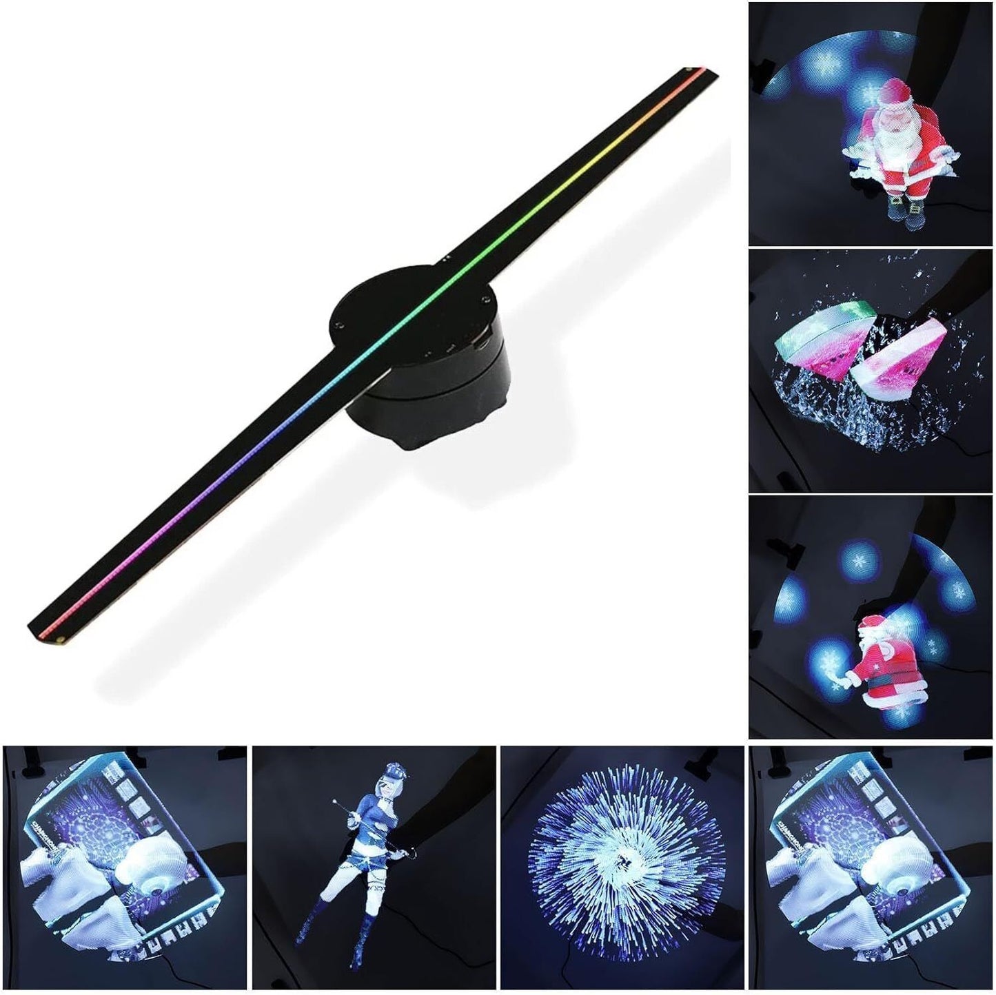 3D Hologram Fan Projector