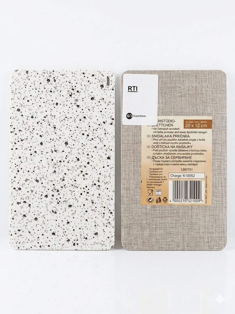 Kesper Melamine Mini Serving & Breakfast Board 20 x 12 Cm | Kesper In Lebanon