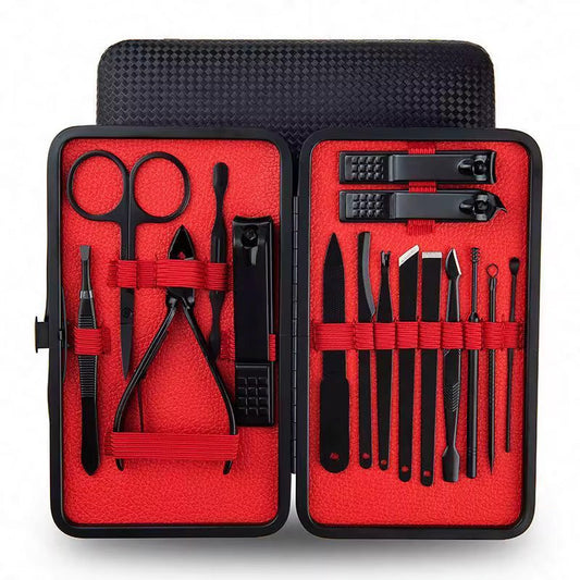 Premium Manicure Set Stainless Steel | 16 in 1 طقم مانيكيور بريميوم استانلس 16 في 1