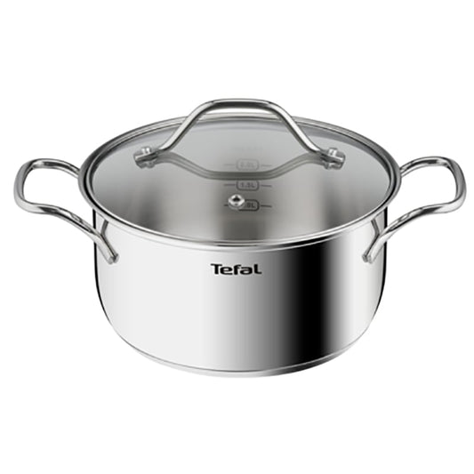 Tefal B8644674 Intuition G6  SS Stewpot 24 cm + lid (4,9L)