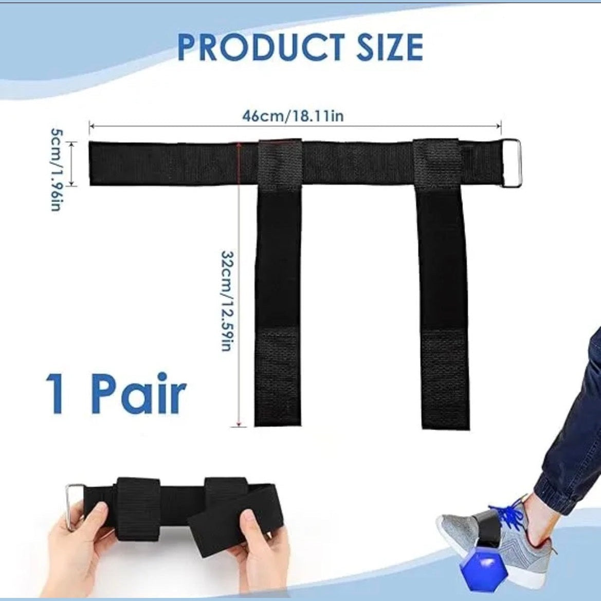 Dumbbell Foot Attachment