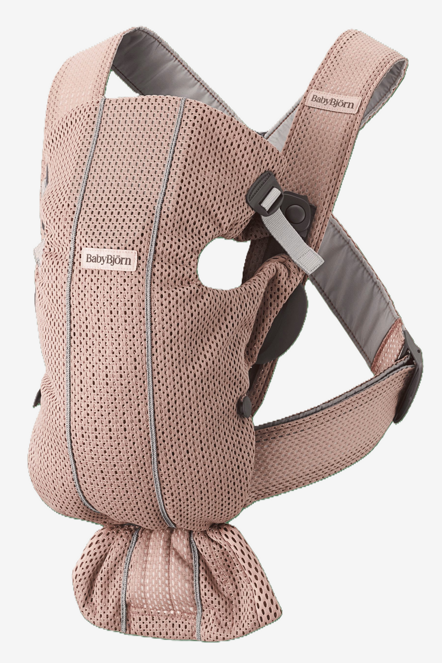Babybjorn - Baby Carrier Mini Jersey 3D - Dusty Pink