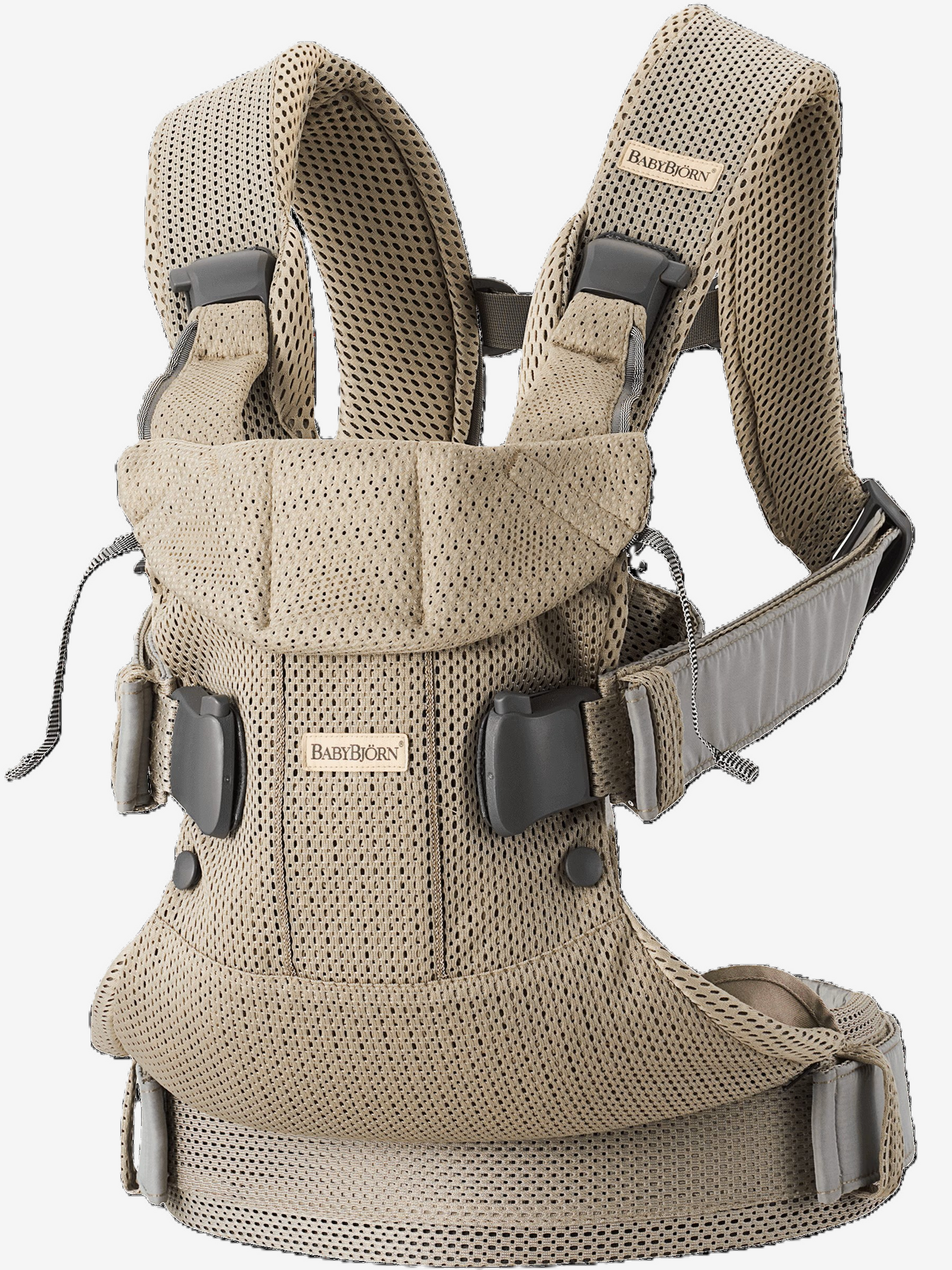 Babybjorn - Baby Carrier One - Air Mesh 3D - Gray Beige
