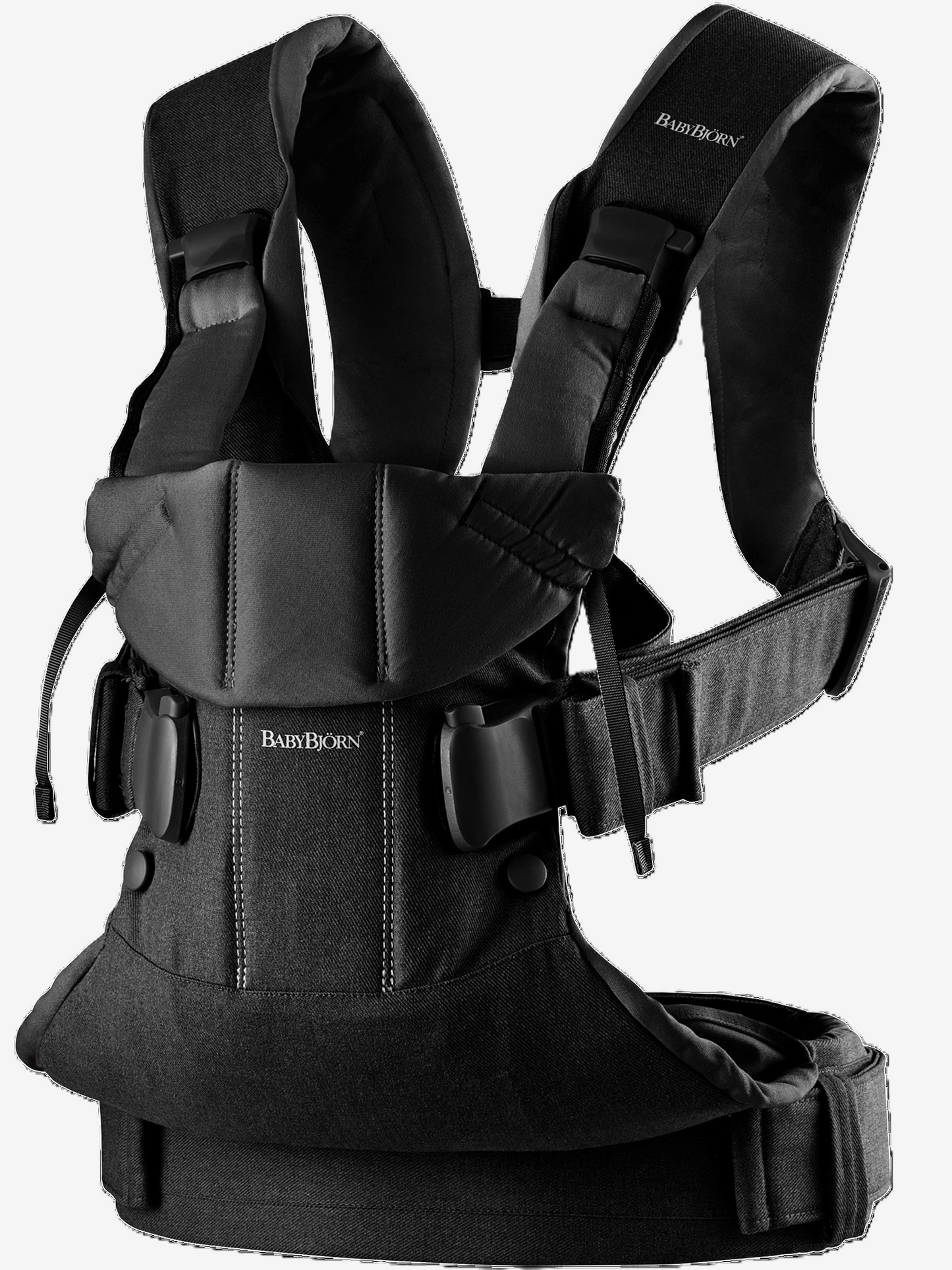 Babybjorn - Baby Carrier One,Cotton Mix - Black