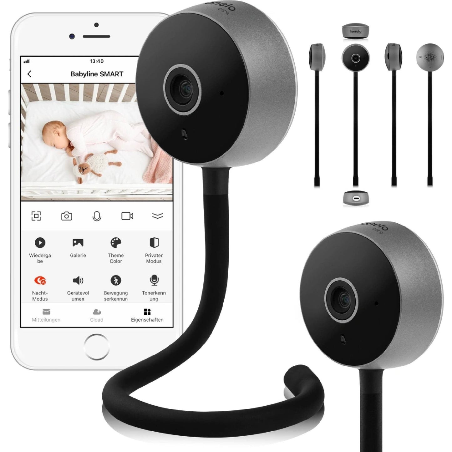 Lionelo Babyline Smart Black