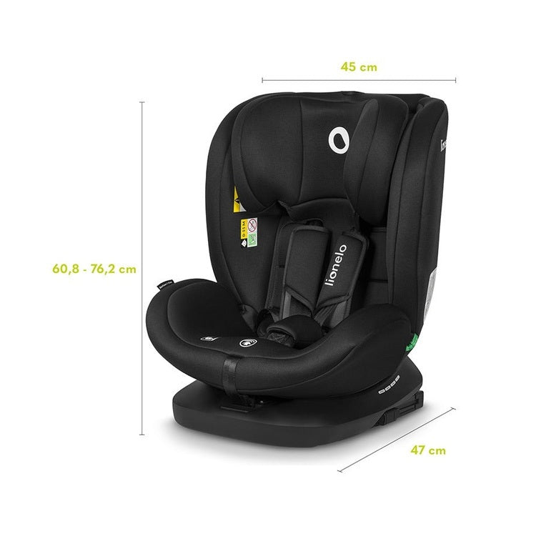 turvatool BASTIAAN I-SIZE black grey