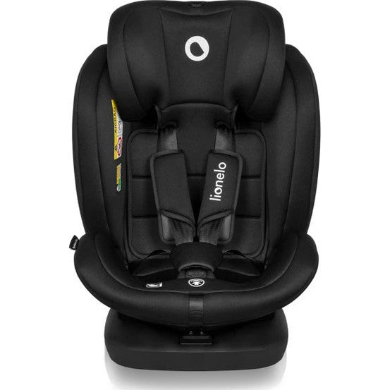 Lionelo Bastiaan i-Size Black Grey