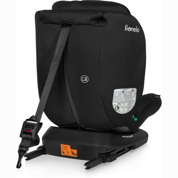 Lionelo Bastiaan i-Size Black Grey