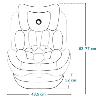 Lionelo Bastiaan One i-Size car seat
