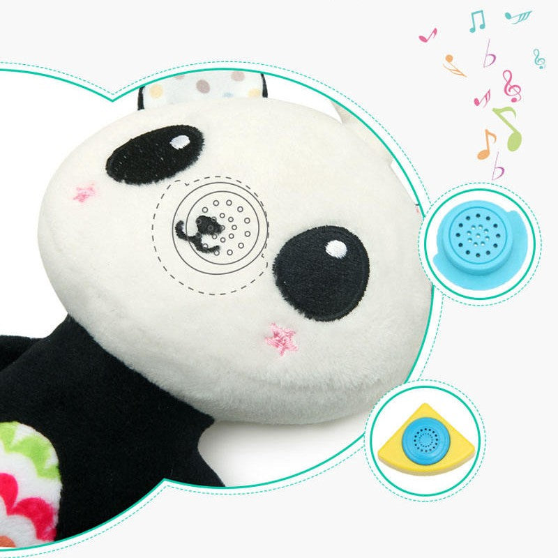 Tumama Kids - Plush Musical Teething - Hanging Rattle - Panda