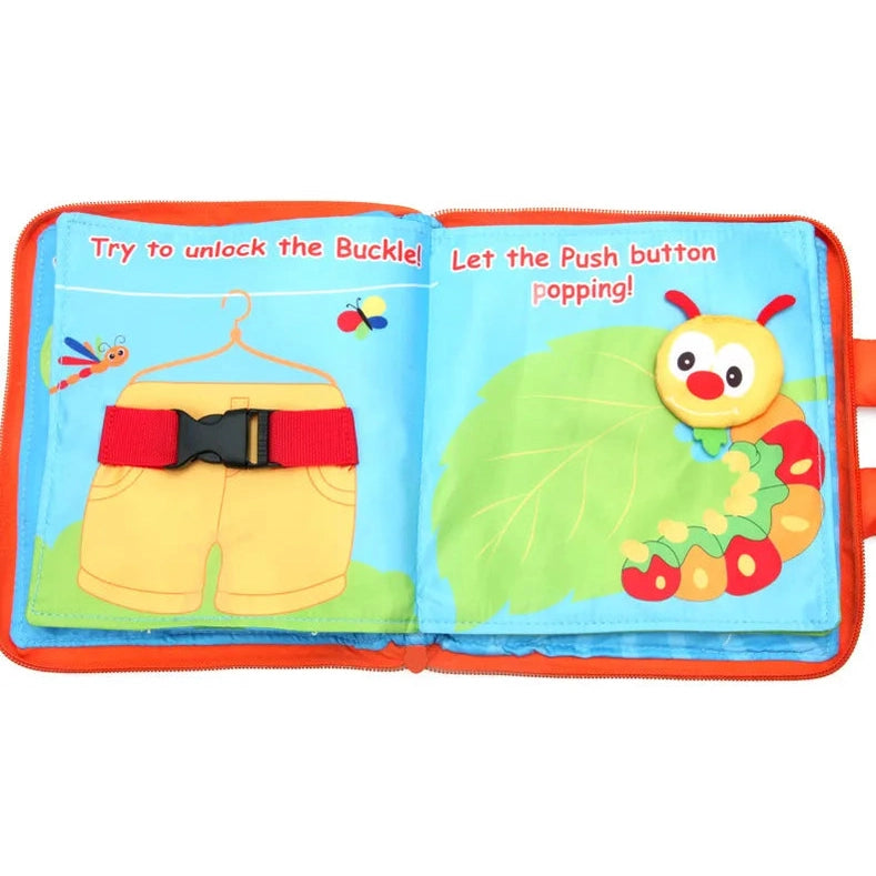 Tumama Kids - Baby Quiet Book - My Lovely Cloth Book