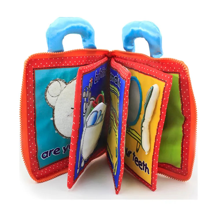 Tumama Kids - Busy Book - Bear Baby Night - Cloth Book
