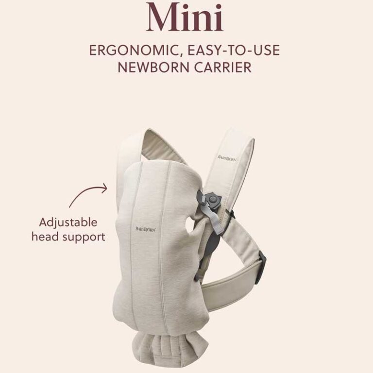 Babybjorn - Mini 3D Jersey - Light Beige