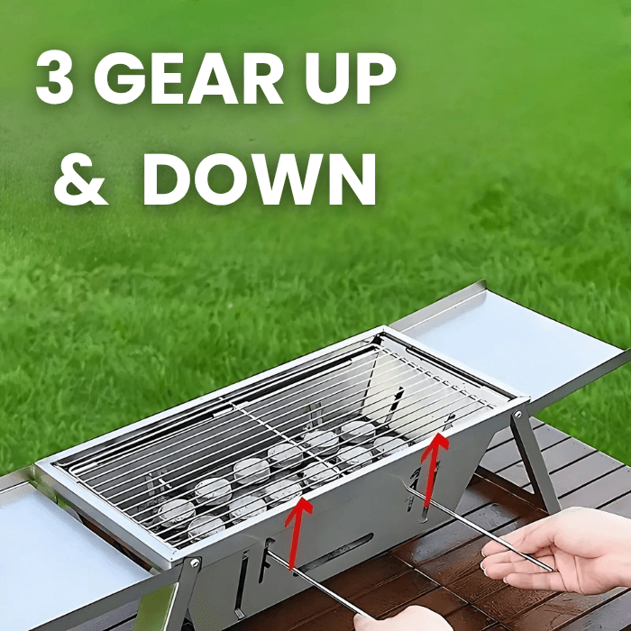 Foldable BBQ Grill | Indoor & Outdoor - Medaid International