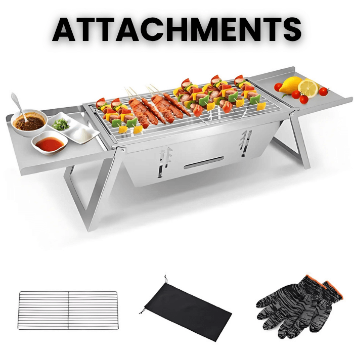 Foldable BBQ Grill | Indoor & Outdoor - Medaid International