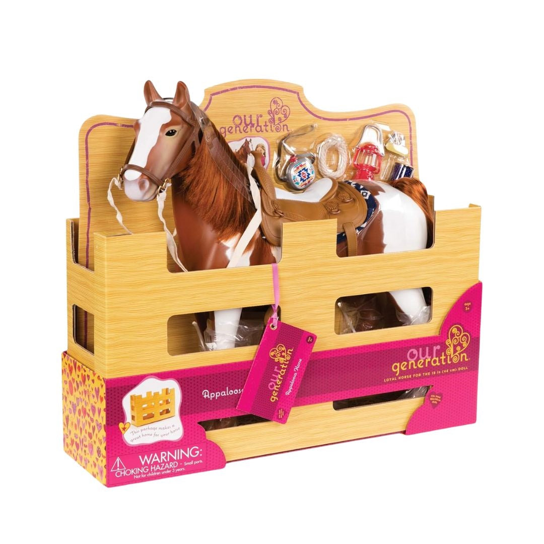 Our Generation Pinto Horse - Medaid International