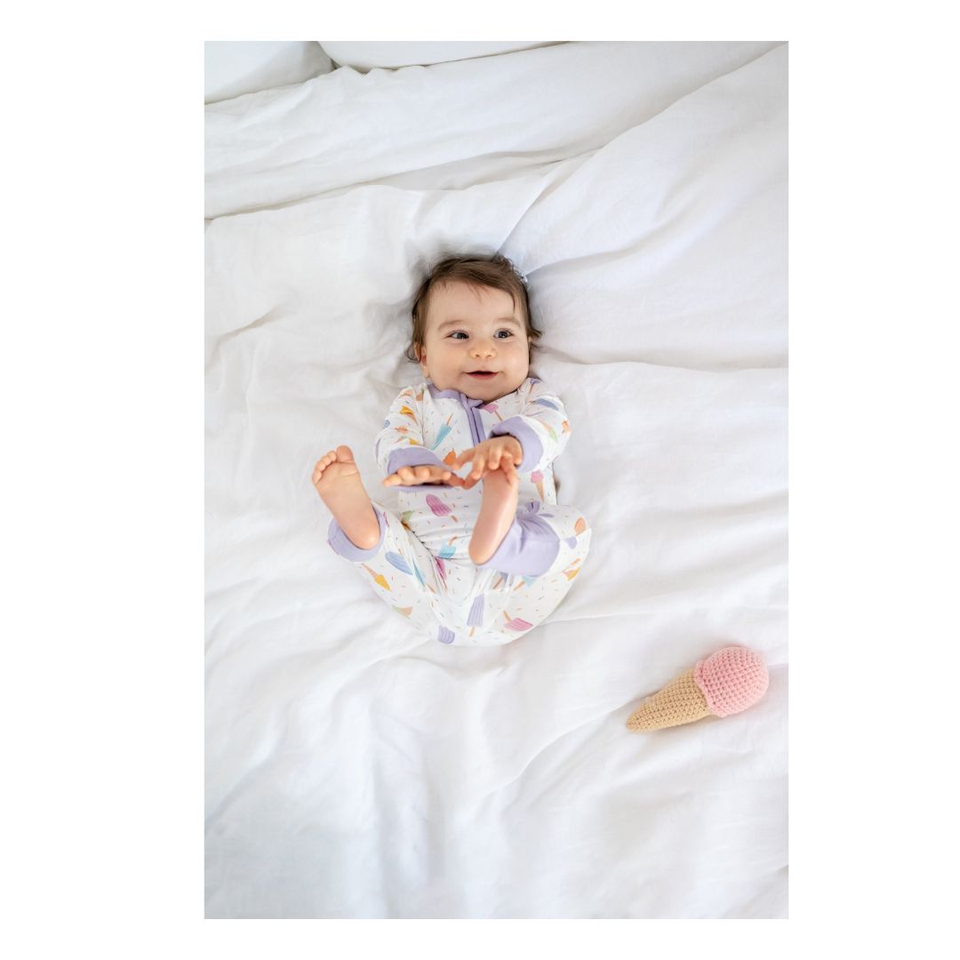 TeeJayz Lolli Bamboo Zippy Onesie 12-18 Months