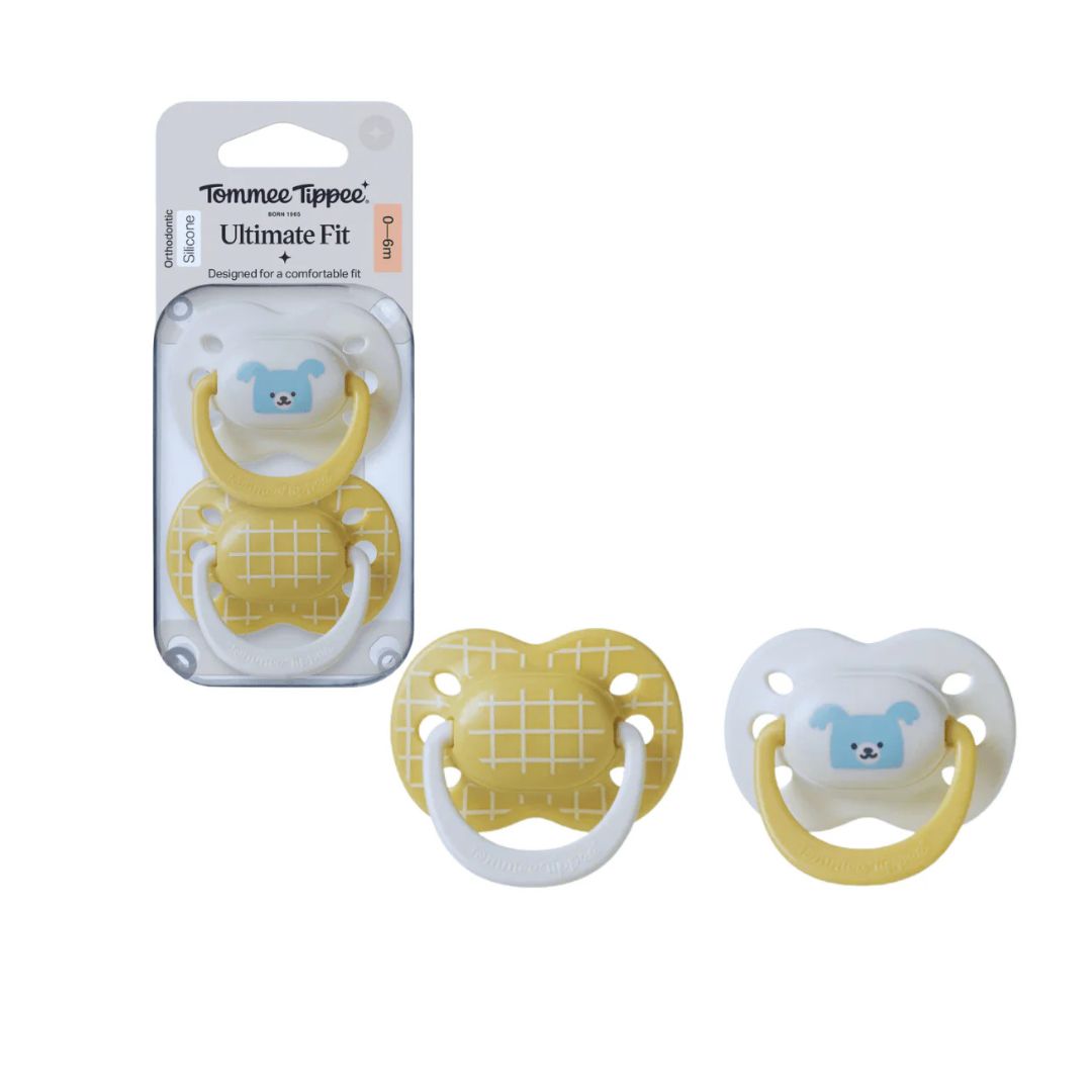 Tommee Tippee Ultimate Fit Boy Soother (0-6 Months)-Assorted