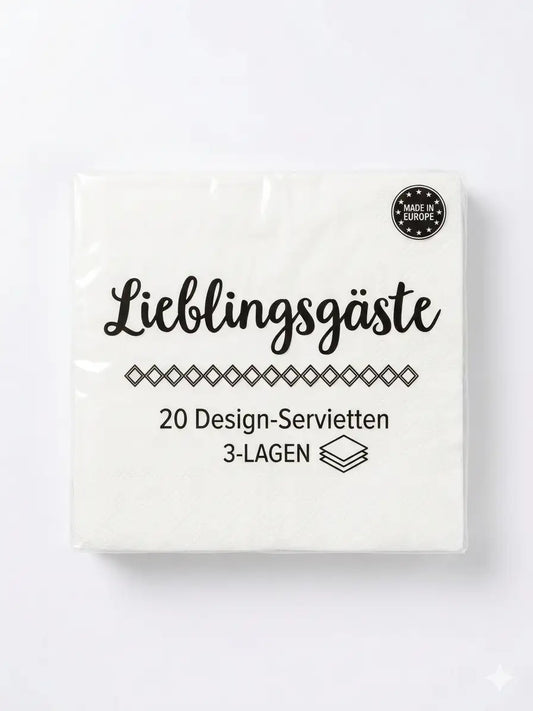 SD 3 Ply Designer Napkins Pack Of 20 | SD In Lebanon