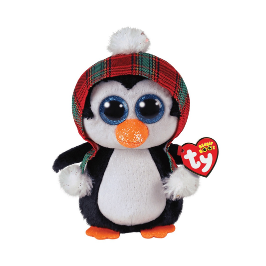 Beanie Boos Penguin Cheer Xmas Reg 6In - Medaid International