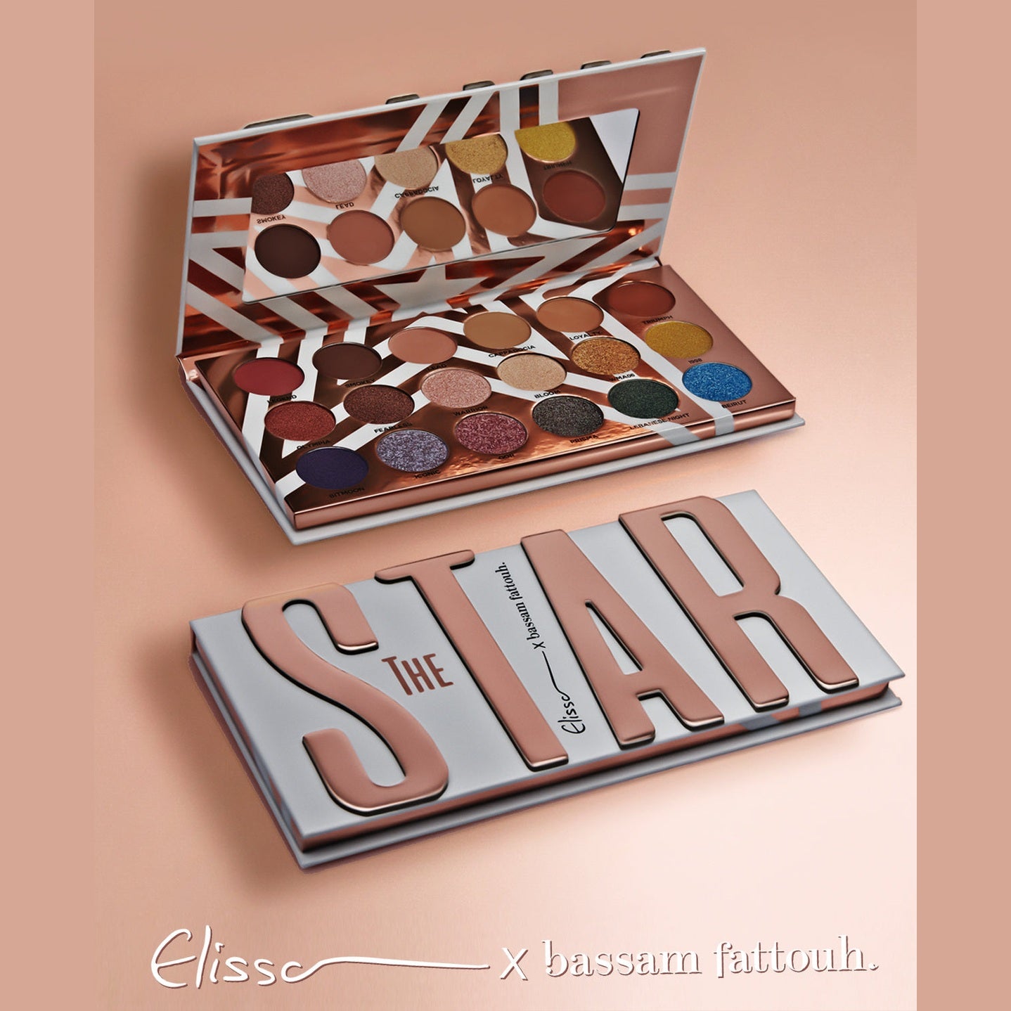 Bassam Fattouh x Elissa The Star EyeShadow Palette