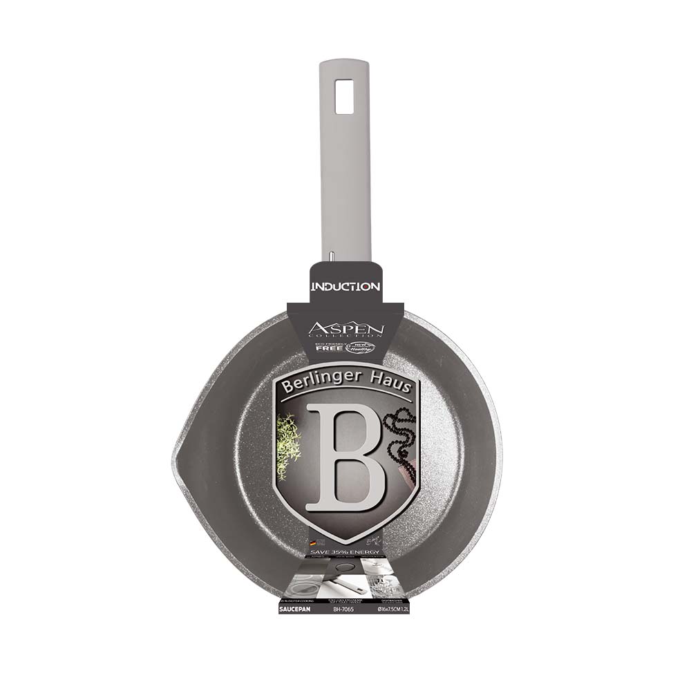 Sauce pan, 16 cm Matt Grey