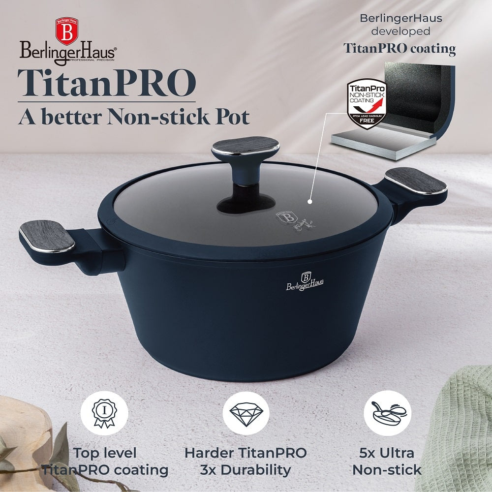 15 pcs cookware set Berlinger Haus BH8382 Deep Sea