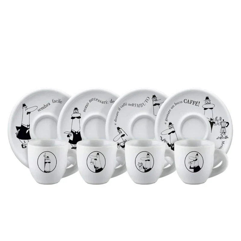 Set of 4 Moka Carousel Cups - Medaid International