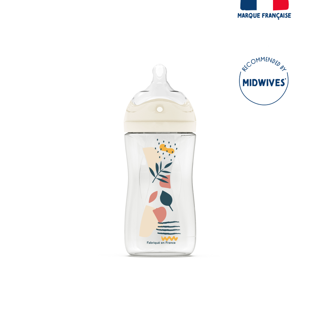 Dodie Bottles Anti-Colic Teat & Ring 270ml 0+ Month Biomimicry Teat Slow Flow 2 - Medaid International