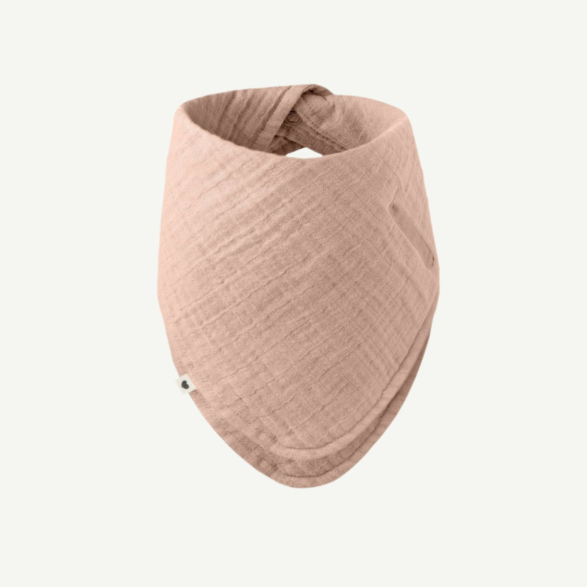 Soft Muslin Bandana Bib Blush