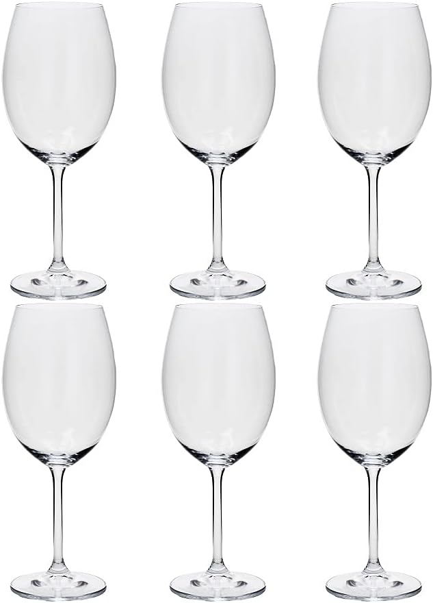 BOHEMIA COLIBRI 580ML RED WINE BIG 6PCS