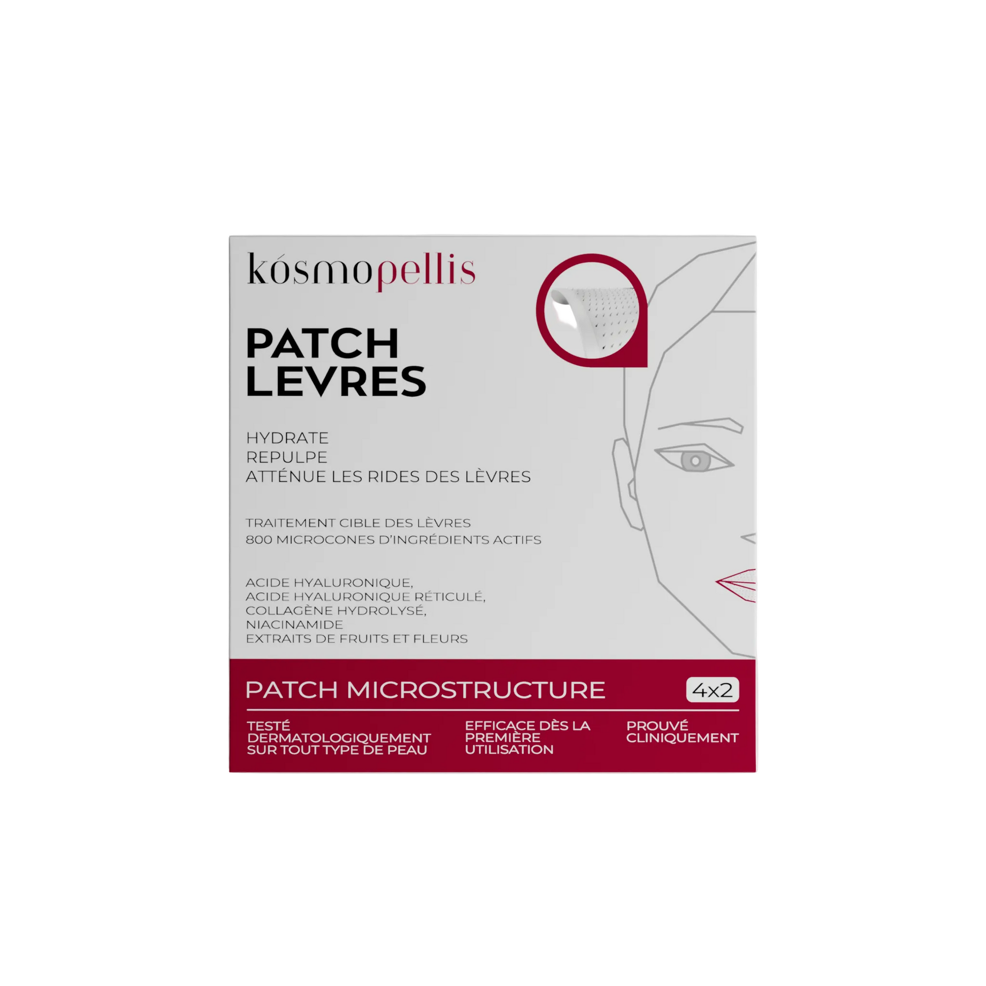 Microneedling Lip Patch