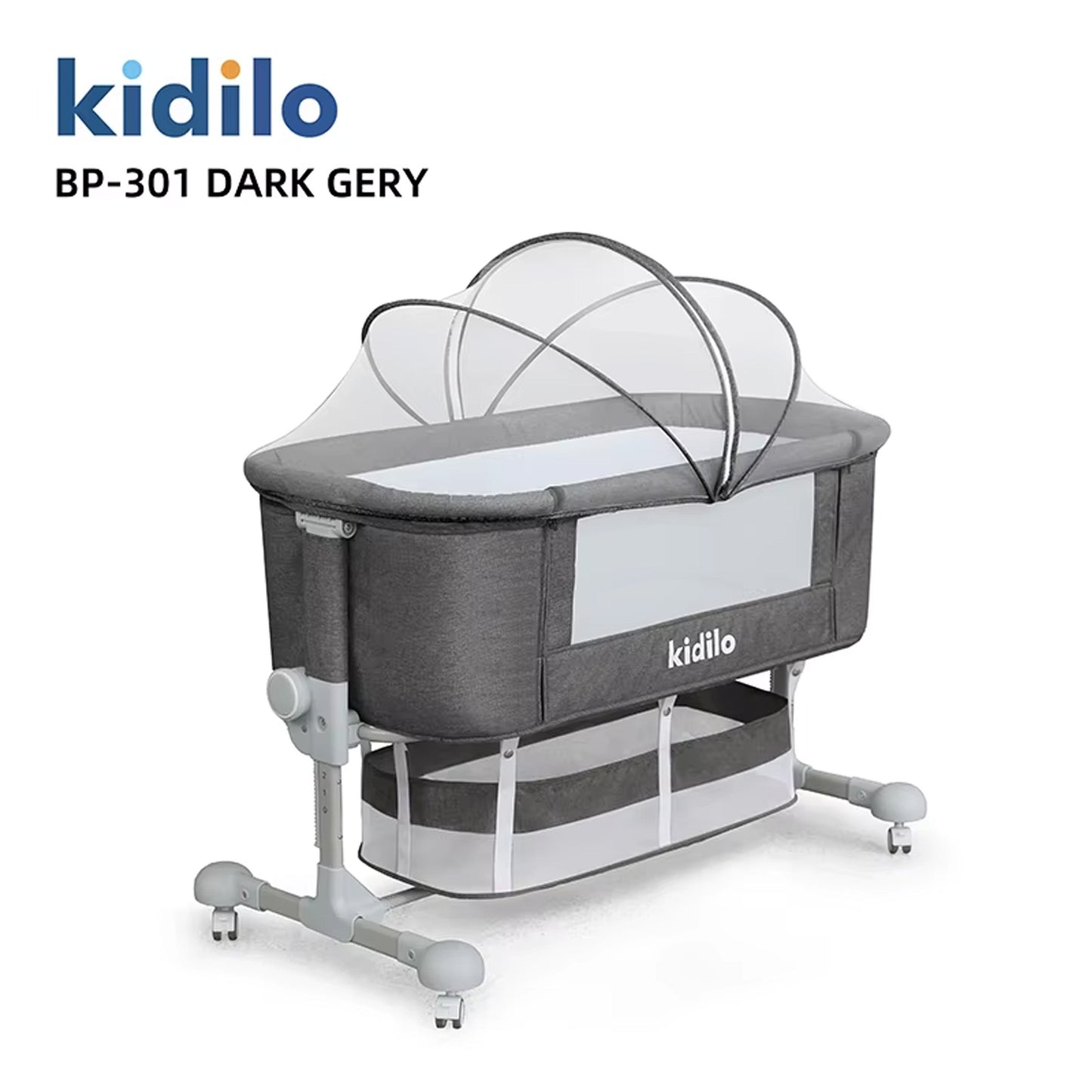 Kidilo BP-301 Luxury 3 in 1 Convertible Newborn Bedside