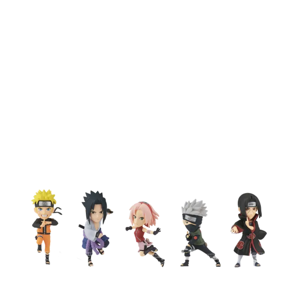 Naruto Shippuden World Collectable Figure by Banpresto (1 Random) - Medaid International