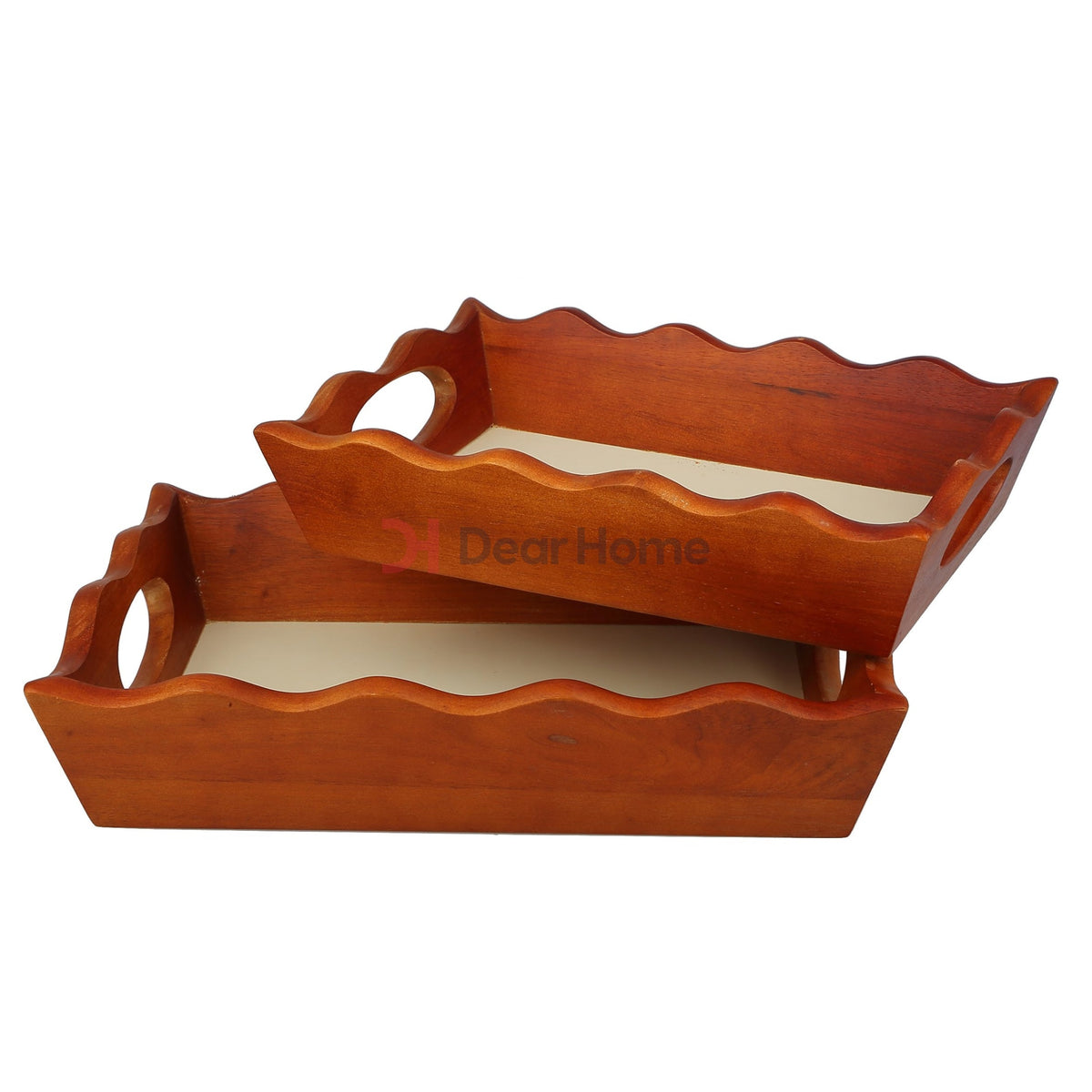 Bread And Fruit Tray Set 2Pcs